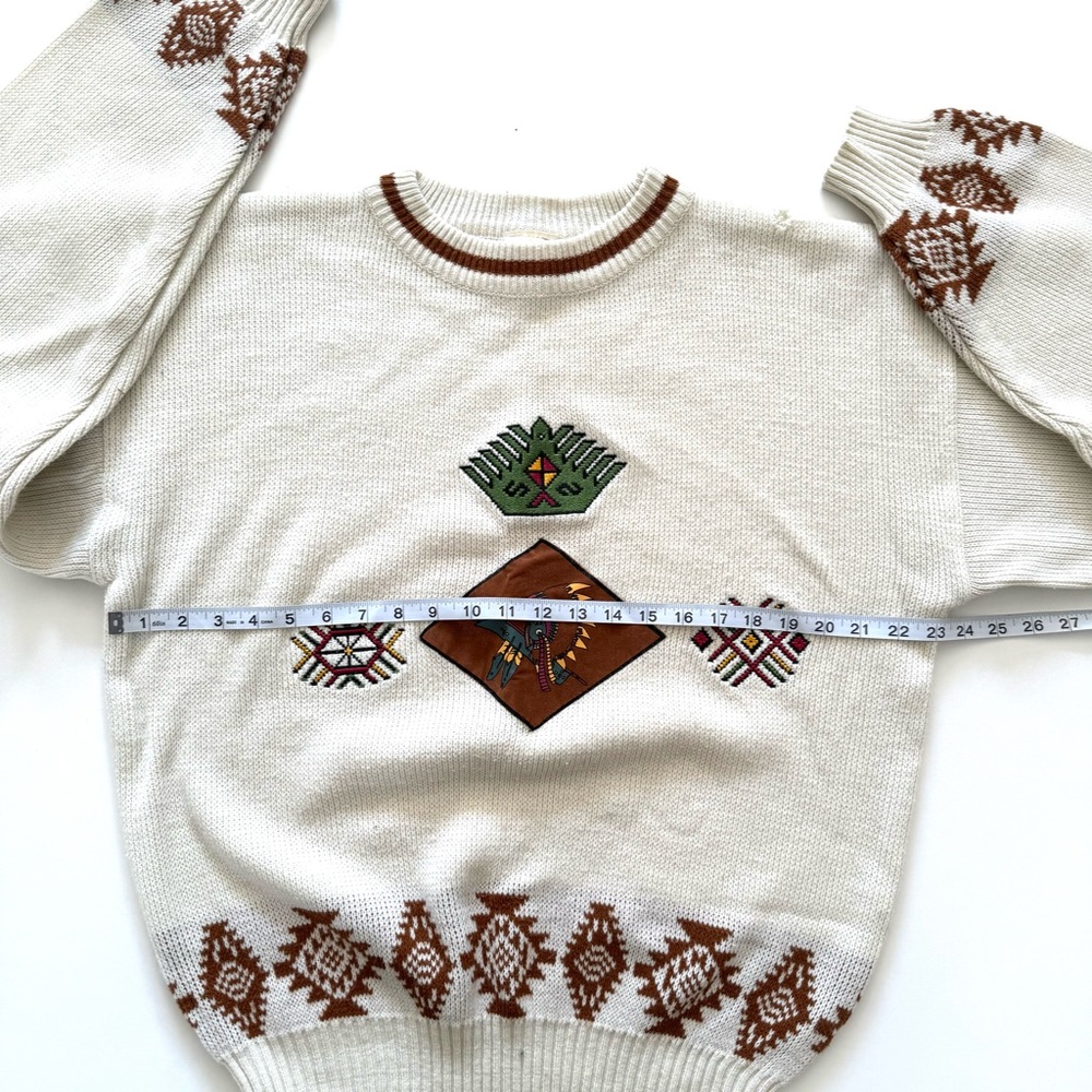 Vintage Aztec Sweater - Picture 4 of 9